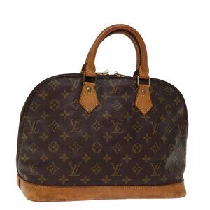 LOUIS VUITTON Monogram Alma Hand Bag M51130 LV Auth 75069